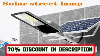#300W/200W/100W high brightness outdoor solar street light 6000mAh waterproof automatic dusk to daw