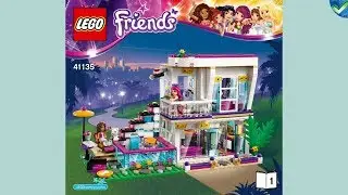 41135 Livi's Pop Star House LEGO&reg; Friends Manual at the Brickmanuals Instruction Archive