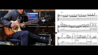 Matteo Mancuso - What's My Name - One track, two very different but amazing solos - free guitar tabs