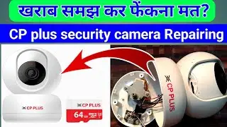 CP Plus E24A Repair Tear down Security | WiFi CCTV Camera with Voice Command All Parts Shown?