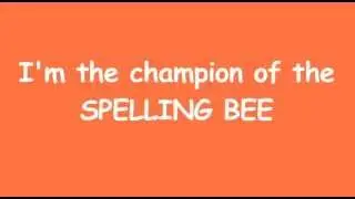 Champion of the Spelling Bee (Lyrics)  - Danny Weinkauf - Songs for Children