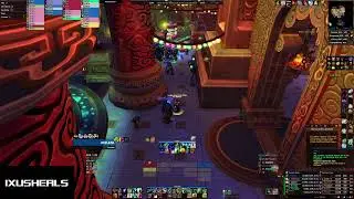 WoW MoP Faerlina For Science - Wed Day #1 - 25man Heroic MSV - Healing PoV