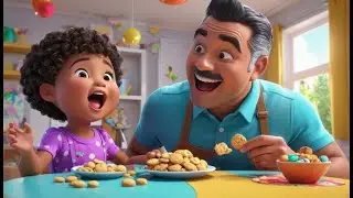 Johny and Papa&rsquo;s Cookie Time | Fun Baking Nursery Rhyme for Toddlers | Cookie Song for Kids