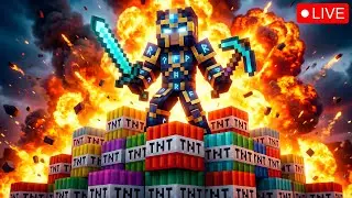 🔴 Minecraft TNT Village LIVE #shorts #minecraft #shortslive #shortsfeed #live