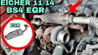 EICHER BS4 EGR RIAIR AND service how to egr repair and service#eicher