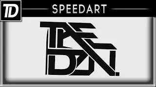 'TateDesign' Typography | Photoshop Speed Art