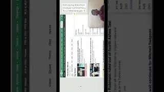 Cricbuzz data extraction and commentary text analysis