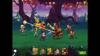 Hero Wars proceeding upgrade Equipments and Combat Power for Arena #3