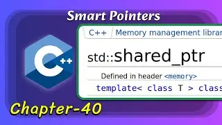 std::shared_ptr in C++ | Smart Pointers | Basics of C++ Programming - 40 | Malayalam