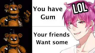 FNAF memes that make fnaf not scary...