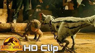Oviraptor vs lystrosaurus full battle Jurassic world Dominion. deleted scene #jurassicworlddominion