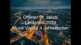 Ein Immersives Lichtspektakel im Herzen von Zürich - offene St. Jakob Kirche