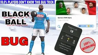 PES 2020 || HOW TO GET BLACK BALLS IN SERIE A TIM STARS | BLACK BALL BUG TRICK