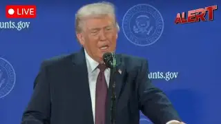 LIVE: President Trump Unveils New Accounts Platform As Donations Roll In | Trump Accounts | Bessent