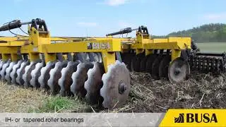 Busa Trailed V Disc harrows