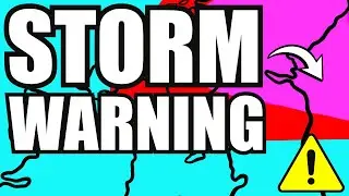 AMBER WARNING 🚨 UK Weather - Storm Ingrid 60mph Winds Hit This Weekend