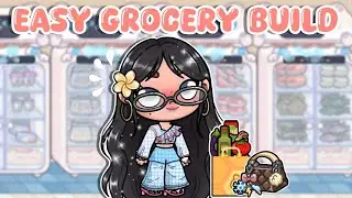 Grocery tutorial Build In avatar world | avatar world house ideas | aesthetic | asmr