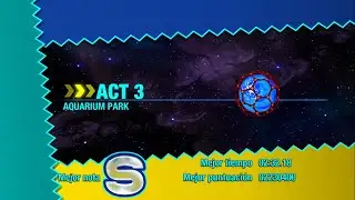 Sonic Colors Ultimate - Aquarium Park Act 3 - Red Rings - Rank S
