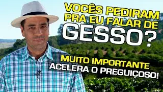 Voc&ecirc;s Pediram Pra Eu Falar de Gesso? Muito Importante, Acelera o Pregui&ccedil;oso | No P&eacute; do Caf&eacute;