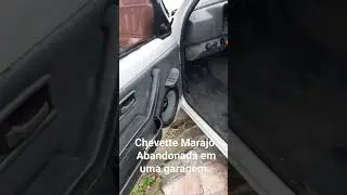Chevette Marajó abandonada fm uma garagem. A falta de tempo é assim. Em breve novos vídeos.
