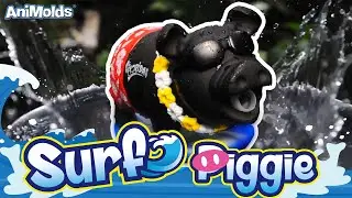 Animolds&reg; 🌊 Surf Piggie! 🐷