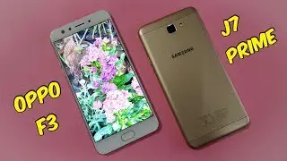 Oppo F3 vs Samsung J7 Prime Screen Comparison Test | True Screen Test!!