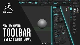 Steal my Zbrush Setup and Master Toolbar