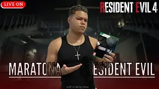 🔴 MARATONA RESIDENT EVIL ATÉ O REQUIEM | RESIDENT EVIL 4 REMAKE 🔴