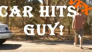Adobe After Effects: Guy Hit By Car! VFX