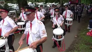 Mavemacullen Accordion Band (No.2) @ The Royal 13th ~ Scarva 13/07/24 (4K)