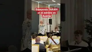 Ensayando TARARI en el estreno en Austria&hellip;