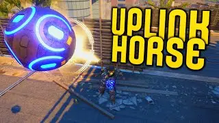 Black Ops 3 Funny Moments - UPLINK HORSE! (Funny Basketball Custom Game)