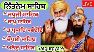 ਨਿਤਨੇਮ- ਜਪੁਜੀ ਸਾਹਿਬ,  ਜਾਪੁ ਸਾਹਿਬ,  ਤ੍ਵ ਪ੍ਸਾਦਿ ਸਵੱਈਏ,ਚੌਪਈ ਸਾਹਿਬ, ਅਨੰਦੁ ਸਾਹਿਬ, nitnem ,Satgurpyare 496