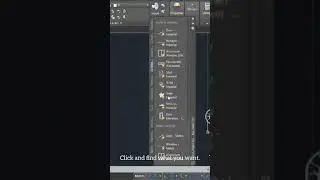Tool Palette. #tutorial #autocad #autocadtutorial