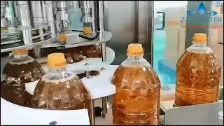 Edible oil filling production line