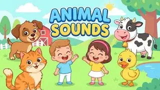 Animal Sounds Song 🐶🐱 Fun Learning for Kids