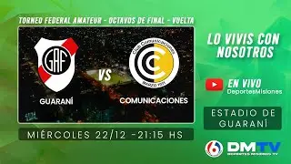 Guaran&iacute; A. Franco vs Comunicaciones (Mercedes) / Torneo Federal Amateur / 8vos de Final - Vuelta