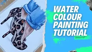 Watercolour Painting Tutorial for Beginners | Easy Step-by-Step Art