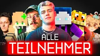 Alle Craft Attack 13 Teilnehmer
