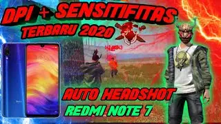 Sensitivitas Auto Headshot ‼ REDMI NOTE 7 REDMI NOTE 8 | Garena Free Fire