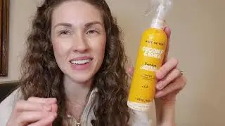 Mom with curly hair- honest review of leave in treatment