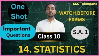 Class 10 Statistics |S.A1 Revision One Shot|Mean,Median,Mode