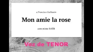 asm15#8 Mon amie la rose - TENOR