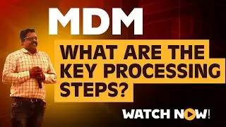 Основные этапы обработки MDM / Шаги, которые необходимо выполнить в MDM / Действия MDM / Стиль ра...