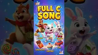 Learn Letter C with Juno & Snowi | Cat, Car, Candy & More! 🐱🚗🍬 | Phonics Song #shorts