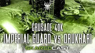 Crusade 40k; Drukhari vs Feudal Astra Militarum; 55 PL Warhammer 40000 9th Edition Battle Report