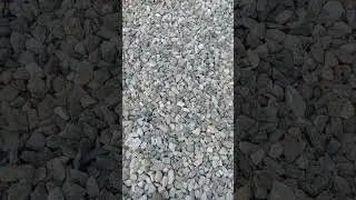 Different sizes of aggregate