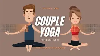 Partner Yoga for Beginners | FUN Partner Yoga Poses | At Home #coupleyoga #yogaforbeginners
