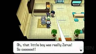 Pokemon Black: Zorua Event with Celebi Gameplay