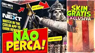 RESGATE o EXCLUSIVO GHOST BITER GRATUITAMENTE no COD MOBILE - SKIN GR&Aacute;TIS que PARECE PAGA!